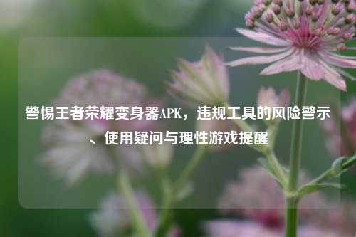 警惕王者荣耀变身器APK，违规工具的风险警示、使用疑问与理性游戏提醒