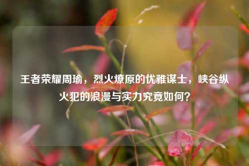 王者荣耀周瑜，烈火燎原的优雅谋士，峡谷纵火犯的浪漫与实力究竟如何？