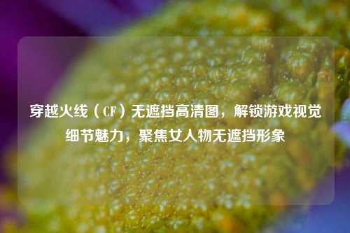穿越火线（CF）无遮挡高清图，解锁游戏视觉细节魅力，聚焦女人物无遮挡形象
