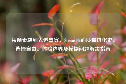 从像素块到光追盛宴，Steam画面质量进化史、选择自由、体验边界及模糊问题解决指南
