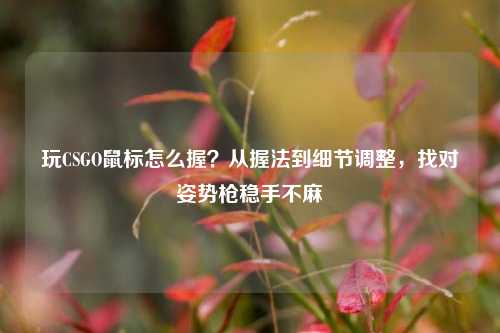 玩CSGO鼠标怎么握？从握法到细节调整，找对姿势枪稳手不麻
